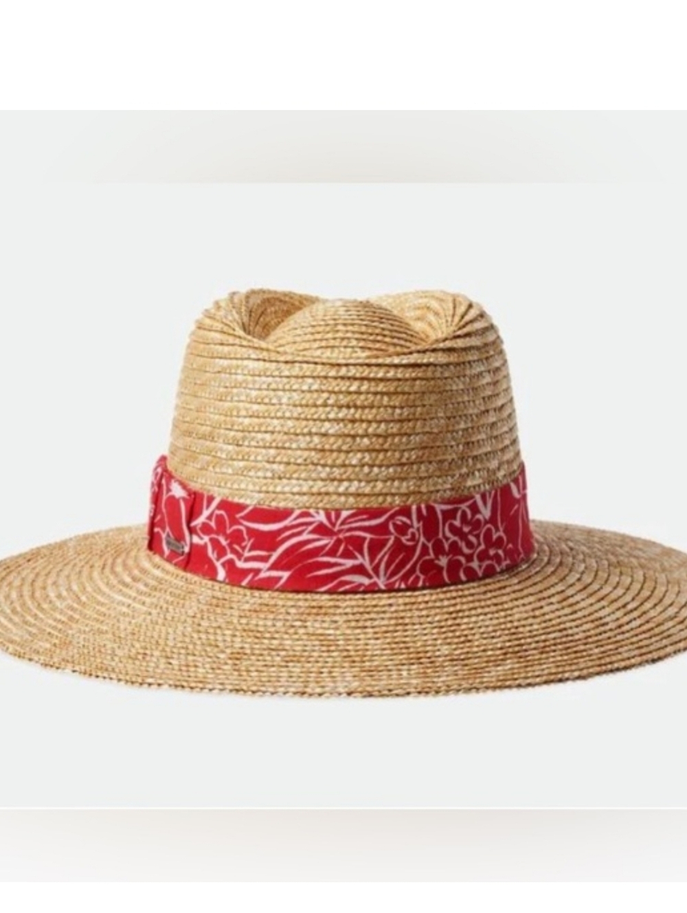 New!!! Brixton ✨️ Joanna Straw Fedora Women's Hat Size S - Picture 2 of 11